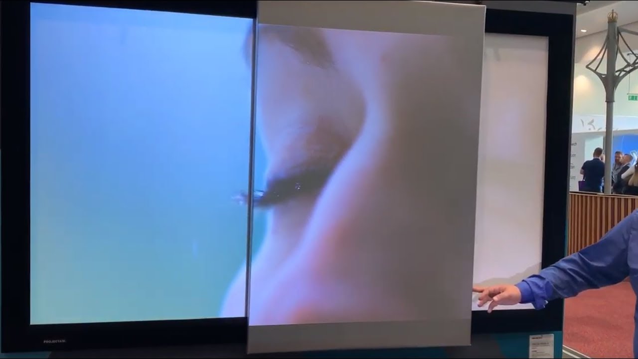 ProjectaScreens's tweet card. Projecta Parallax Stratos in action Contrast Based ALR