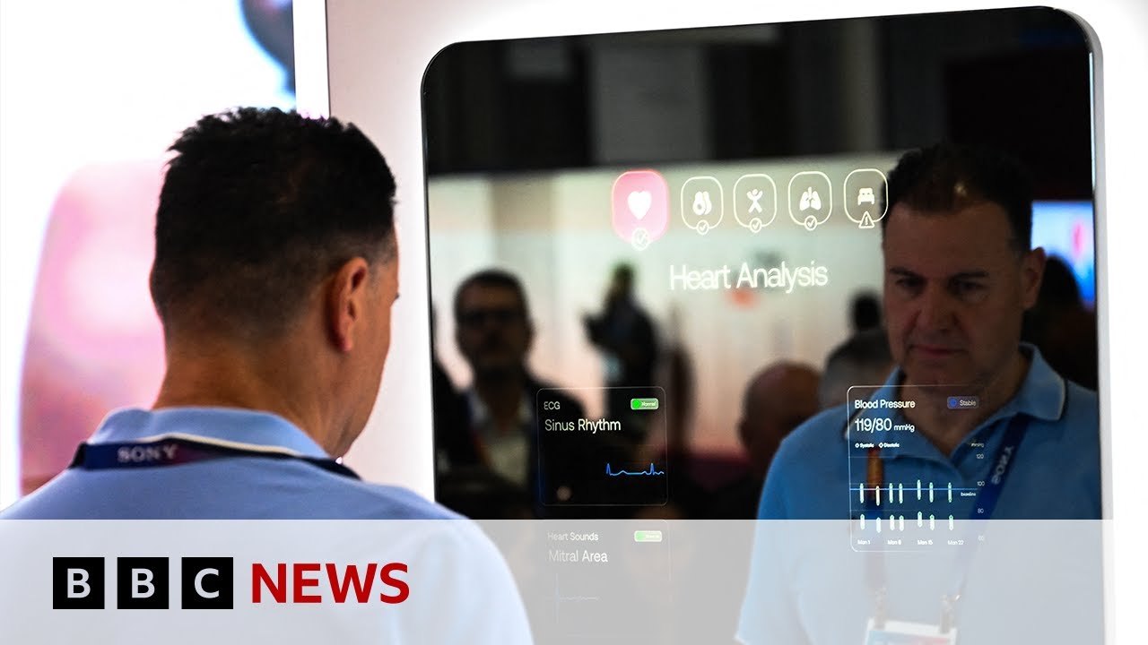 LaraLewington's tweet card. How can technology monitor our health? | BBC News