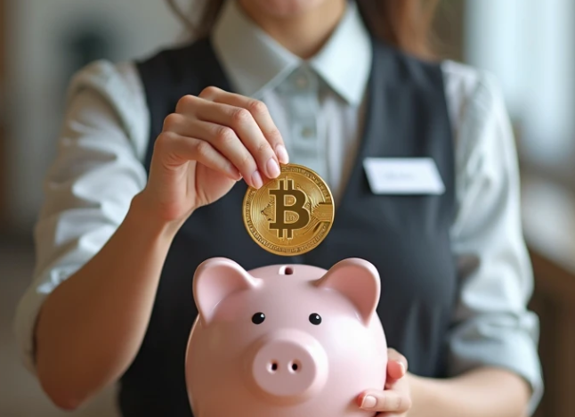 CriptoNoticias's tweet card. Una salvadoreña, desafía estereotipos al adoptar Bitcoin, logrando libertad financiera y haciendo caso omiso de bancos, gobiernos o el FMI.