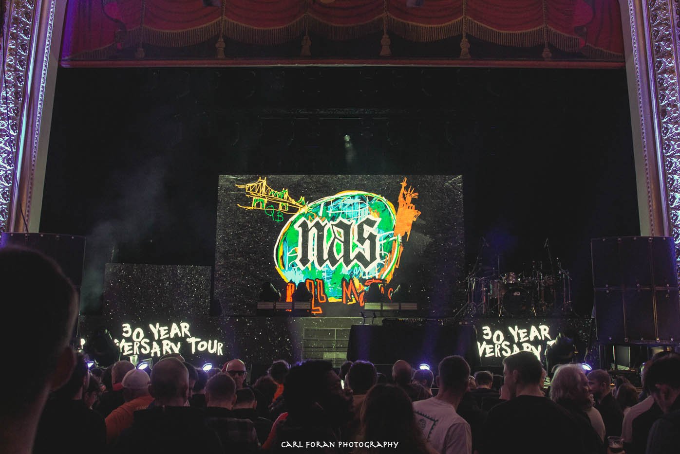 McGigMusic's tweet card. Nasir bin Olu Dara Jones, professionally known as NAS regarded and regarded as one of the greatest rappers of all time made a stop off at Dublin's 3Olympia as part of his Illmatic 30 Year Anniversary...