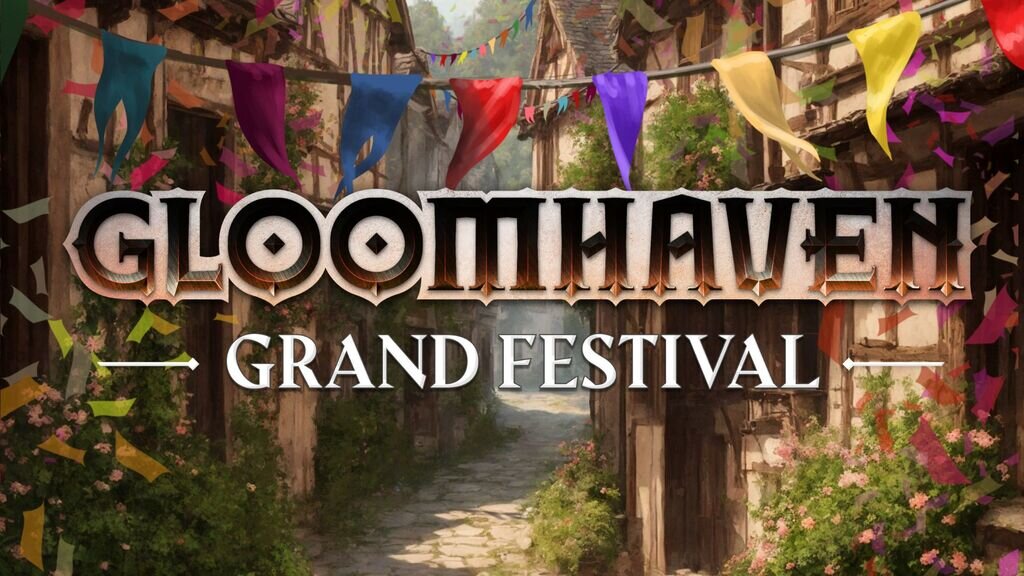 hypercubed's tweet card. Check out Gloomhaven Grand Festival on BackerKit!