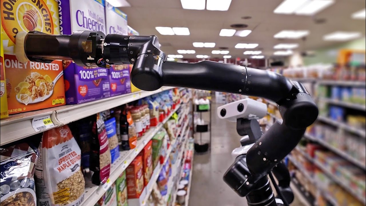 KinovaRobotics's tweet card. EXCLUSIVE look inside Toyota's robotics research lab