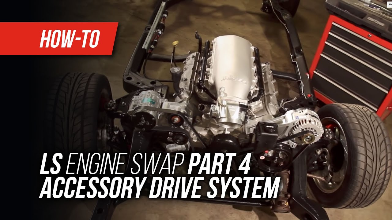 paceperformance's tweet card. LS Engine Swap On A Budget Part 4 - Accessory Drive System