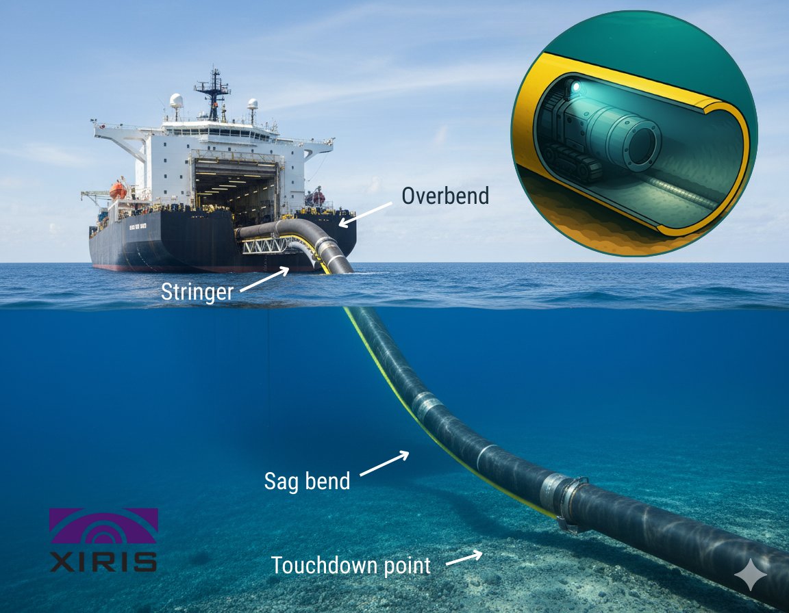 XirisAutomation's tweet card. Discover how advanced weld inspection systems like BeadScan ensure root pass quality and safety in offshore pipeline installations.