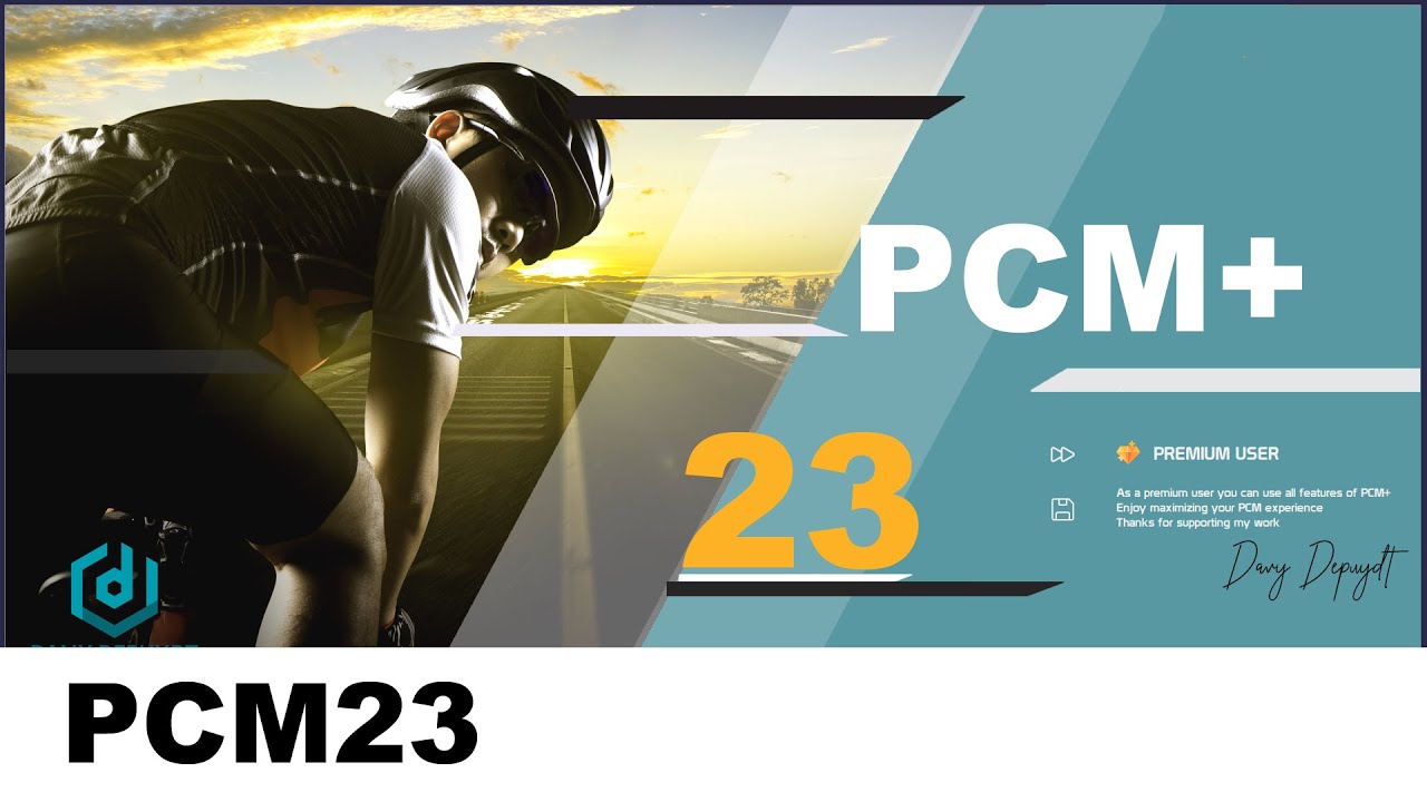 NCLPCM's tweet card. PCM+ 23 | De software voor Pro Cycling Manager 2023 | Giveaway