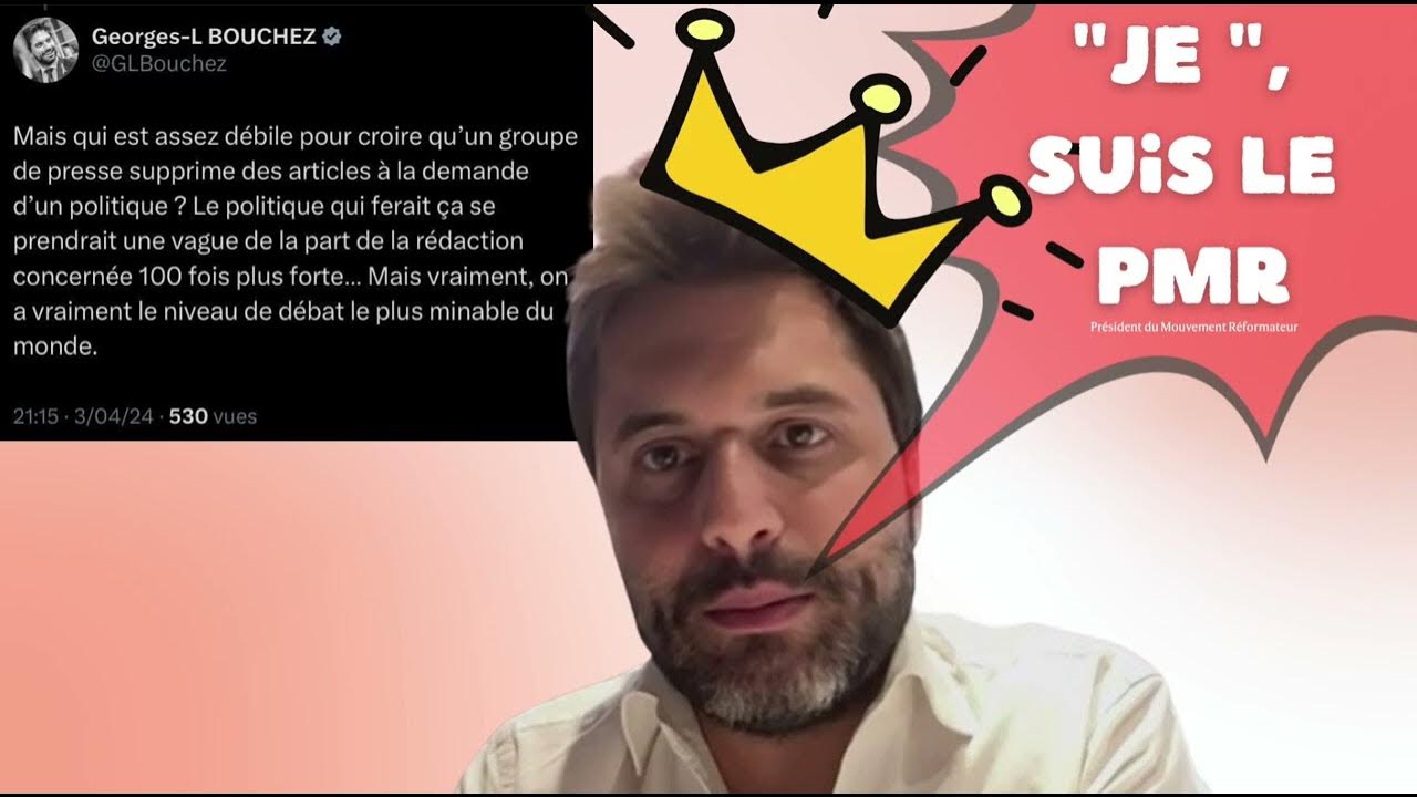 Imix_Xx's tweet card. Georges Louis Bouchez et l'histoire de la carte PMR