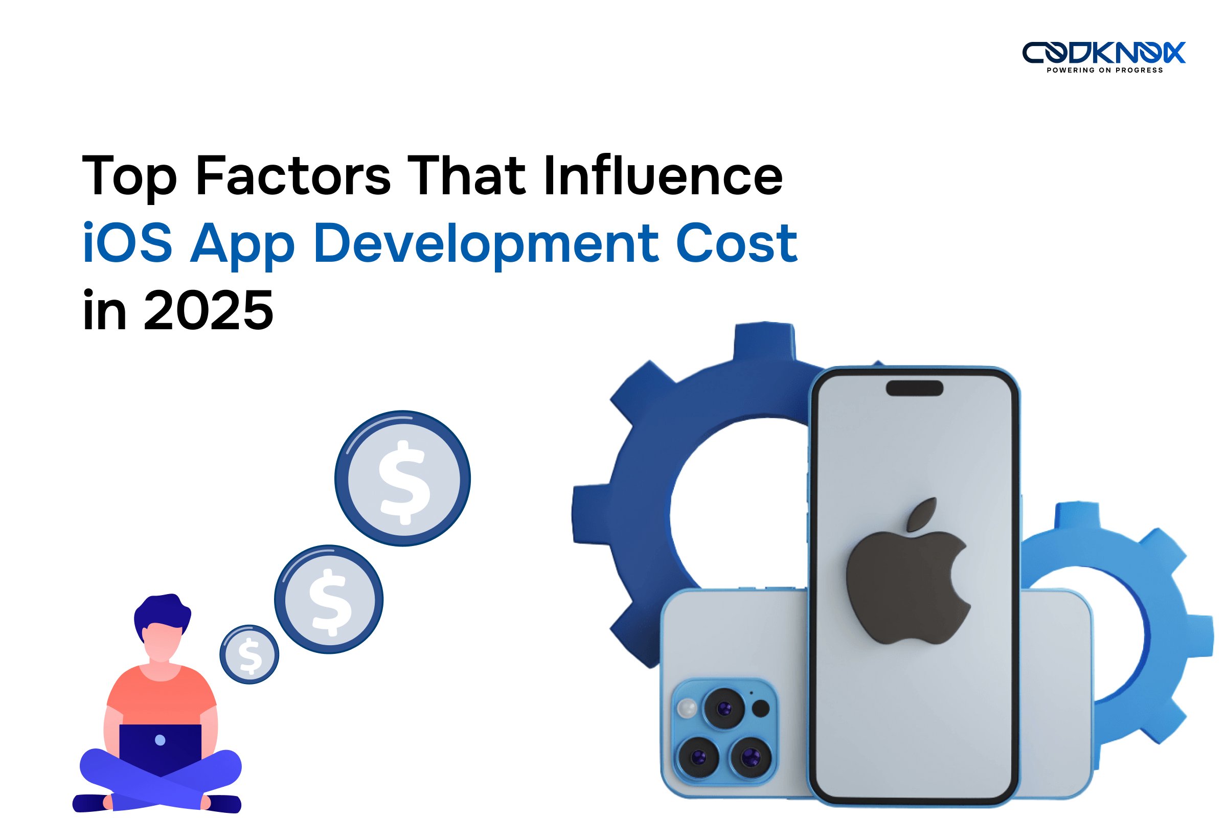 Codknoxus's tweet card. Discover the top factors that influence iOS app development costs in 2025. Learn what affects pricing and how to plan your mobile app budget effectively.