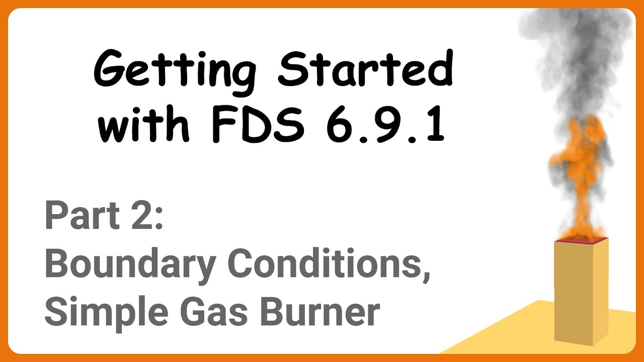 firesimncoding's tweet card. Basics on Boundary Conditions and a Simple Gas Burner | Getting...