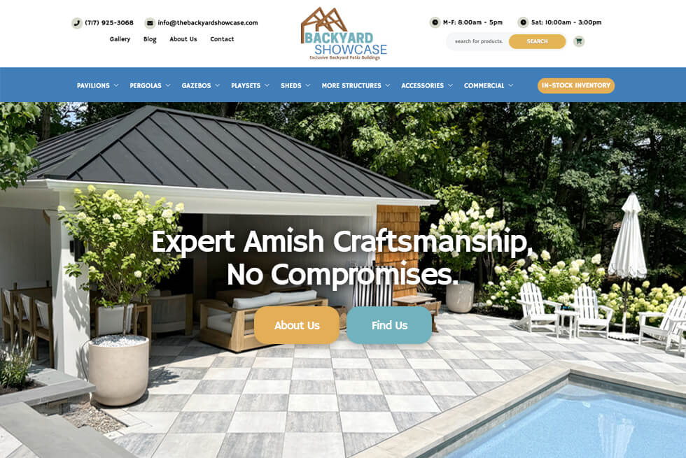 webtekcc's tweet card. Outdoor Living Marketing Case Study | WebTek