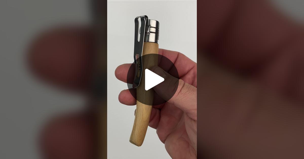 Triangle_Tree's tweet card. 3893 likes, 59 comments. “Opinel clip for Slim No. 10”