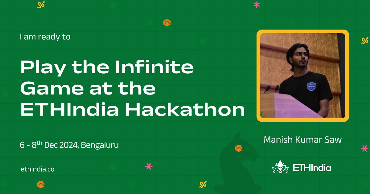 manishkumar1262's tweet card. Participate in a hackathon or even better, host one. Learn new skills, build things & get hired.