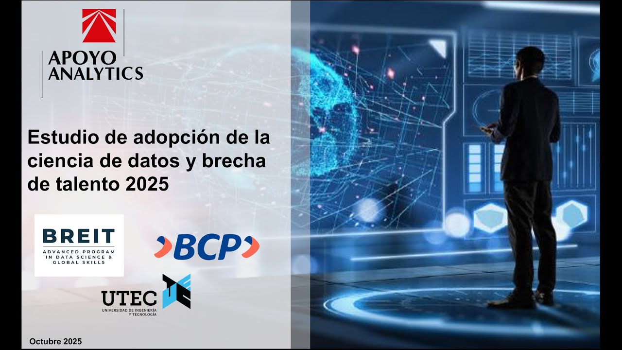 aguerrabiffi's tweet card. Primer Estudio de #BrechadeTalento en #DataScience e #IA en el #Perú...