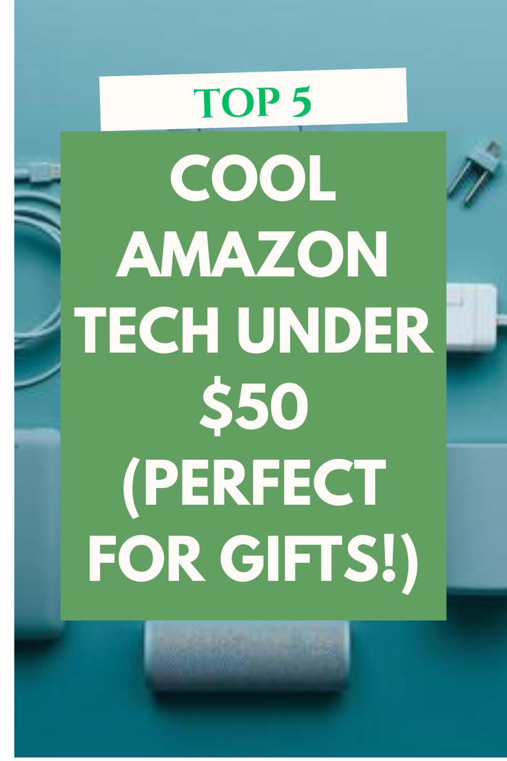 VoiceToTextX's tweet card. Cool Amazon Tech Under $50 (Perfect for Gifts!)