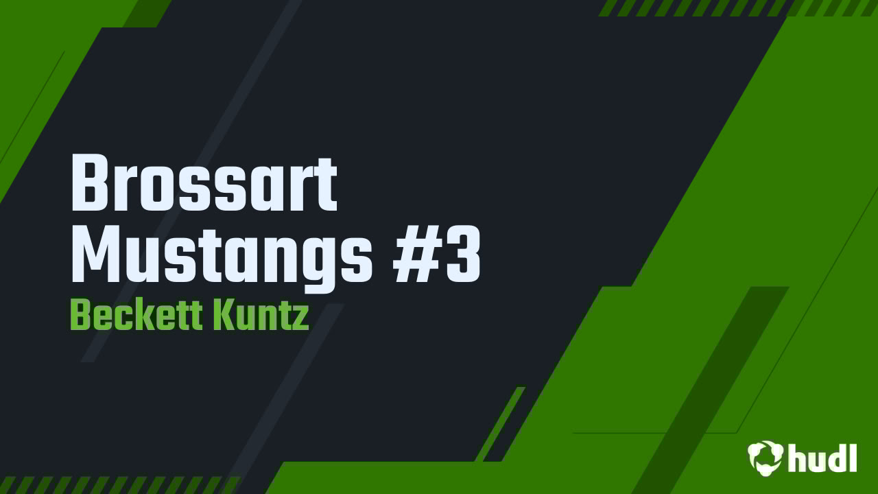 bpk20's tweet card. Brossart Mustangs #3
