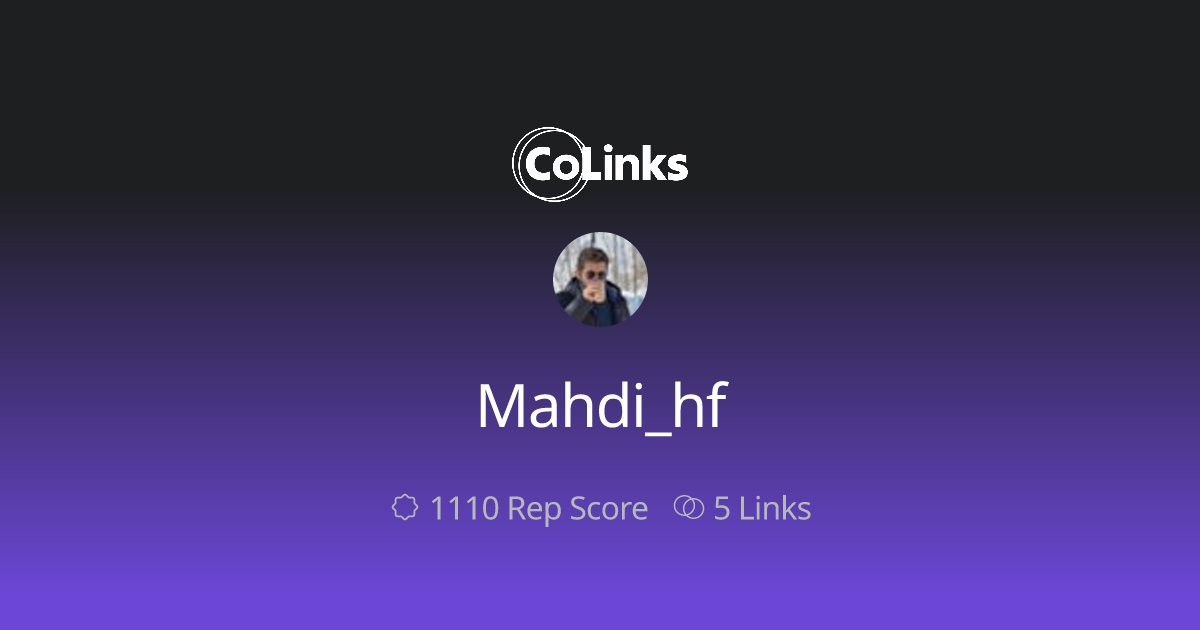 _mahdi_hf's tweet card. Front-end developer @DeusFinance