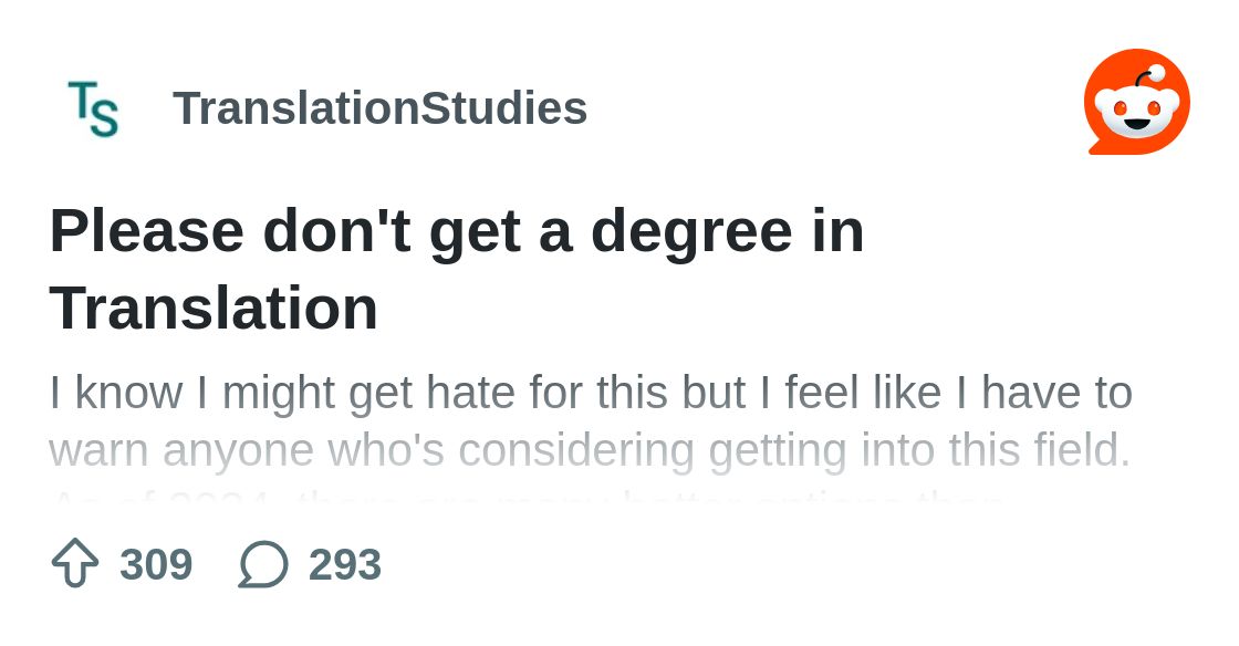 axliu's tweet card. Explore this post and more from the TranslationStudies community