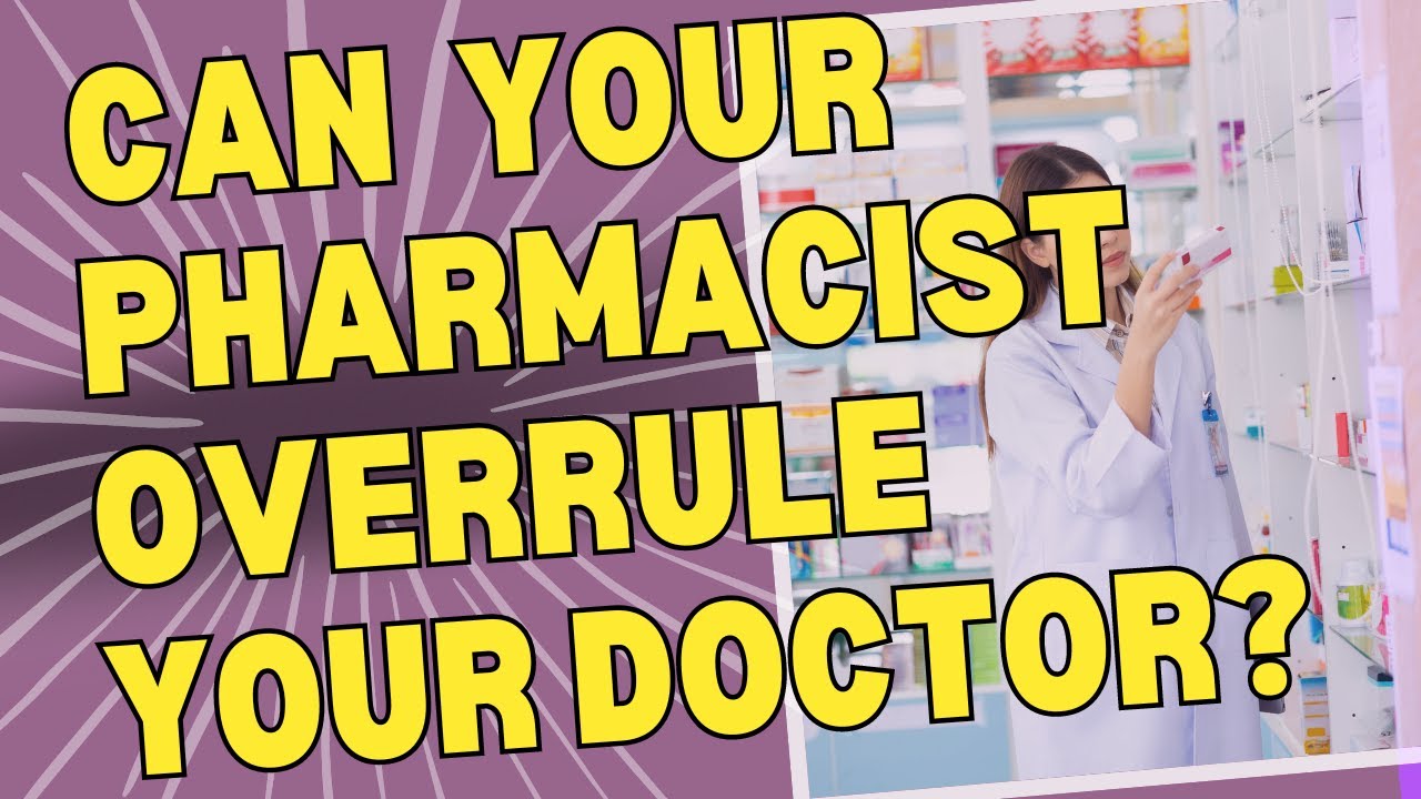 DarshanTalks's tweet card. Can a Pharmacist Override Your Doctor's Prescription?