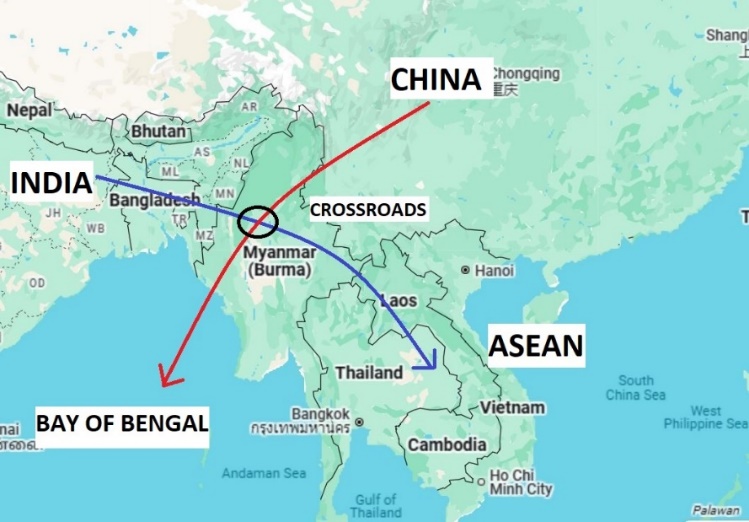 colmpsingh's tweet card. Look East, Act East — Now Handle East