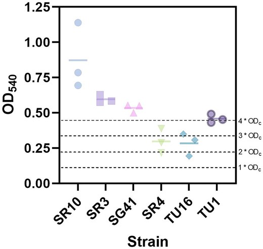 dp_negus's tweet card. AbstractAims. This study aimed to determine the antibiofilm properties of Klebsiella pneumoniae phages previously isolated from Thai hospital sewage water.