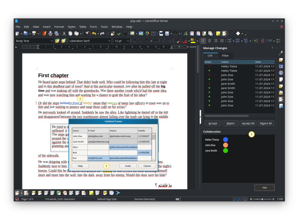 LibreOfficear's tweet card. A while ago, Simon Phipps, member of the Board of Directors at The Document Foundation, shared the idea to introduce a peer-to-peer collaboration built in to desktop LibreOffice without the require...