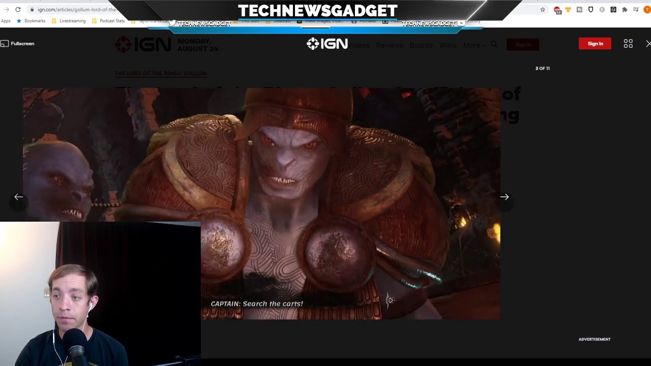 technewsgadget's tweet card. For those of you who like Lord of the Rings, let’s introduce the next game coming out soon! Listen Now We Need You To Join Us Do you love talking about tech, gadget and/or gaming news? So do we! Join...