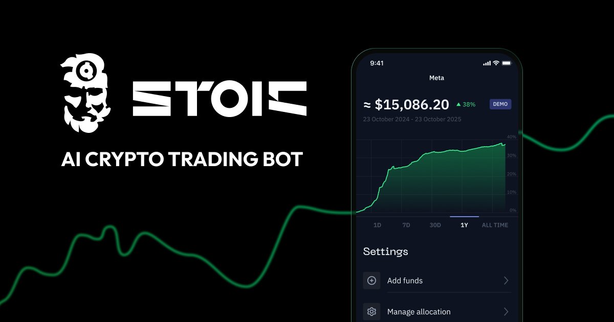 Digital_ToolsX's tweet card. Stoic Crypto Trading Bot - discover the best crypto trading bot with ready-to-use quantitative strategies built by professionals. Automate cryptocurrency trading safely while funds remain in your...