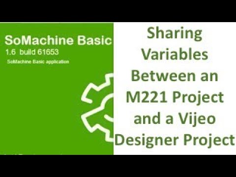 Lab4Sys's tweet card. How to share Variables Between an M221 Project and a Vijeo Designer...