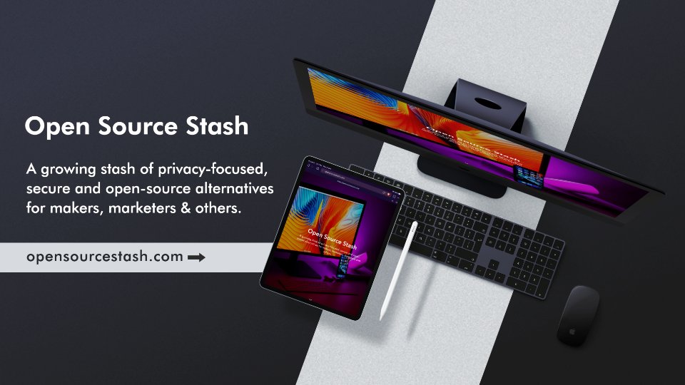 open_assistant's tweet card. Discover the best open-source alternatives for tools you use everyday - be it for design marketing or more.