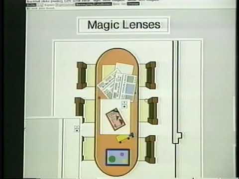 jackrusher's tweet card. Toolglass and Magic Lenses: the See-through Interface
