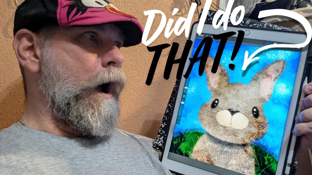 TheMillerCode's tweet card. How I Began Learning to #illustrate My Own #picturebook in #procreate