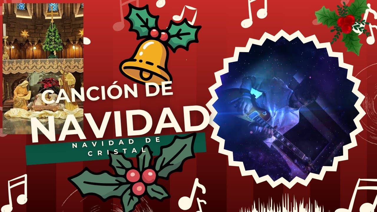 Funwithmaths2's tweet card. NAVIDAD DE CRISTAL. MELODÍA NAVIDEÑA ORIGINAL.FELIZ NAVIDAD