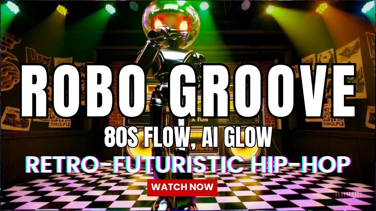 MMMC_Creations's tweet card. Robo Groove – Old-School Rap Meets the Future