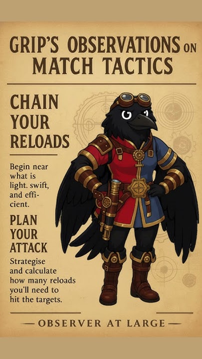 ReloaderChief's tweet card. Grip's Observations on Match Tactics #reloadersport