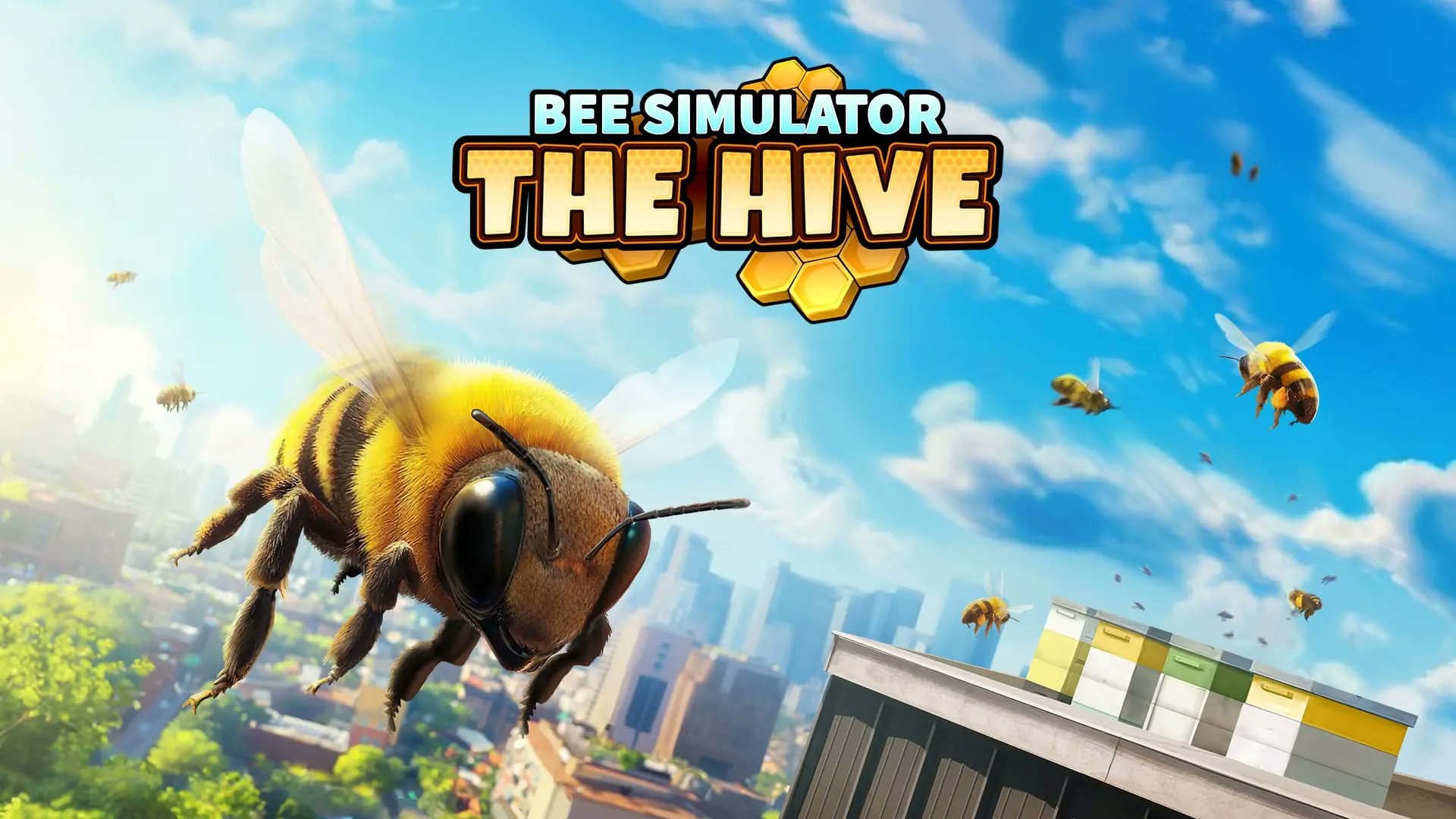 InsideXboxDE's tweet card. 🐝 Bee Simulator: The Hive startet am 28. November 2025! Baue deinen eigenen Bienenstock und flieg durch eine lebendige Welt. 🌸