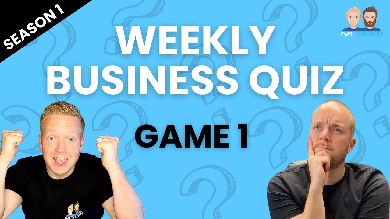 AspireComputing's tweet card. Weekly Business Quiz | Season 1 - Game 1