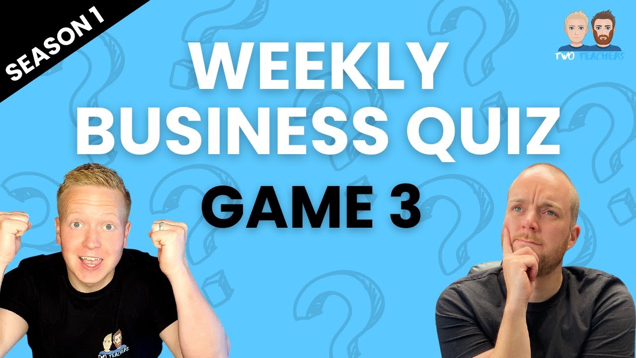 AspireComputing's tweet card. Weekly Business Quiz | Season 1 - Game 3