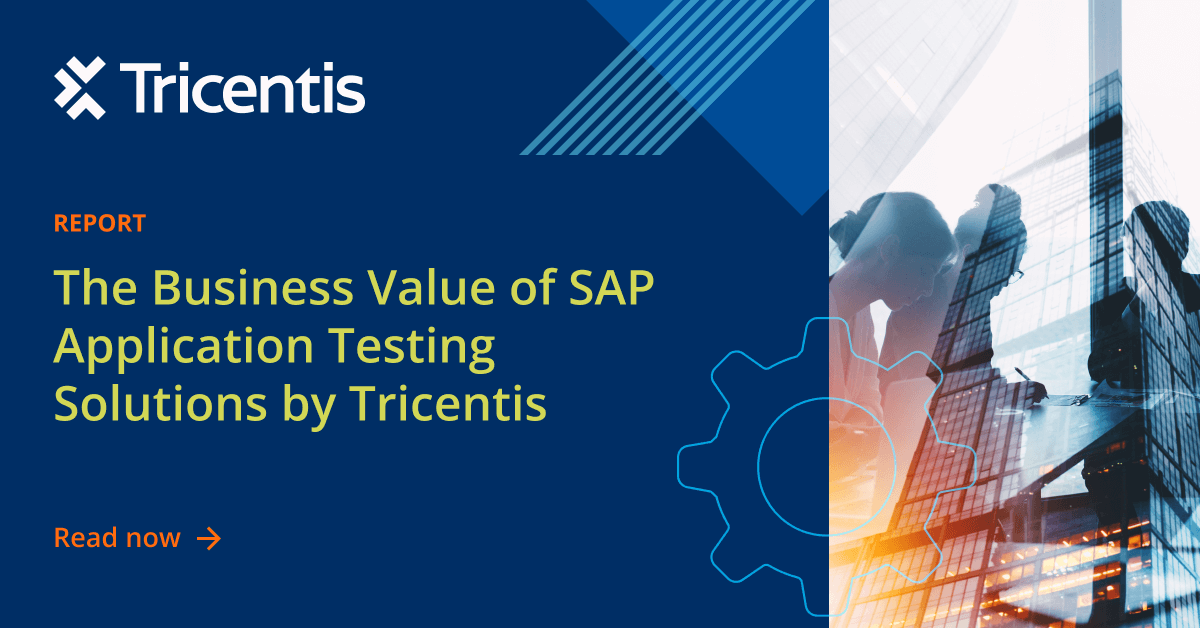 r_koelbel's tweet card. In this report, IDC analyzes the cost savings and business benefits of SAP application testing solutions by Tricentis.