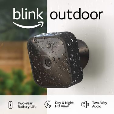 mmisbahumar's tweet card. Blink Outdoor Camera (3rd Gen) - wireless, weather-resistant HD security camera,