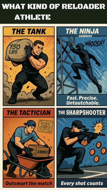 ReloaderSport's tweet card. Know Your Reloader Archetypes | Who Are You in the Arena?