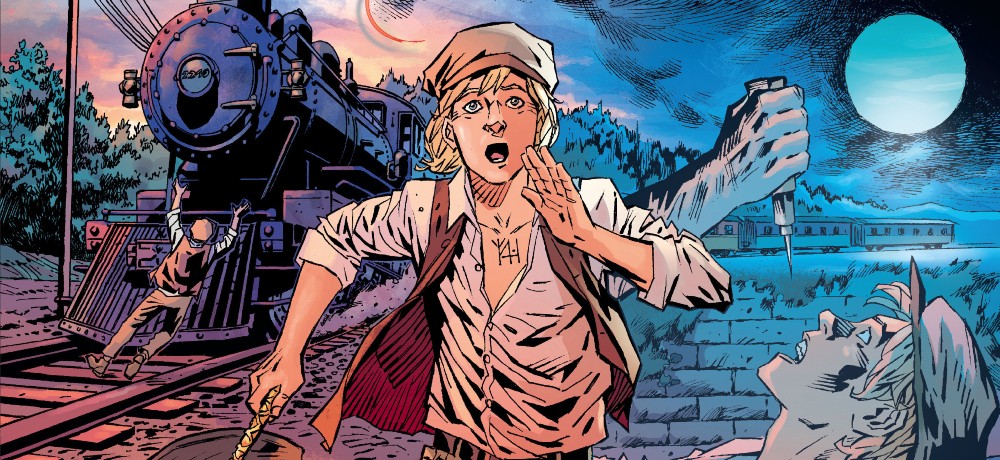 DarkHorseComics's tweet card. From TPub and Dark Horse Books, The Many Deaths of Barnaby James has just been released to stores and we have a Q&A with Brian Nathanson and Neil Gibson, who talked about bringing this story to life...