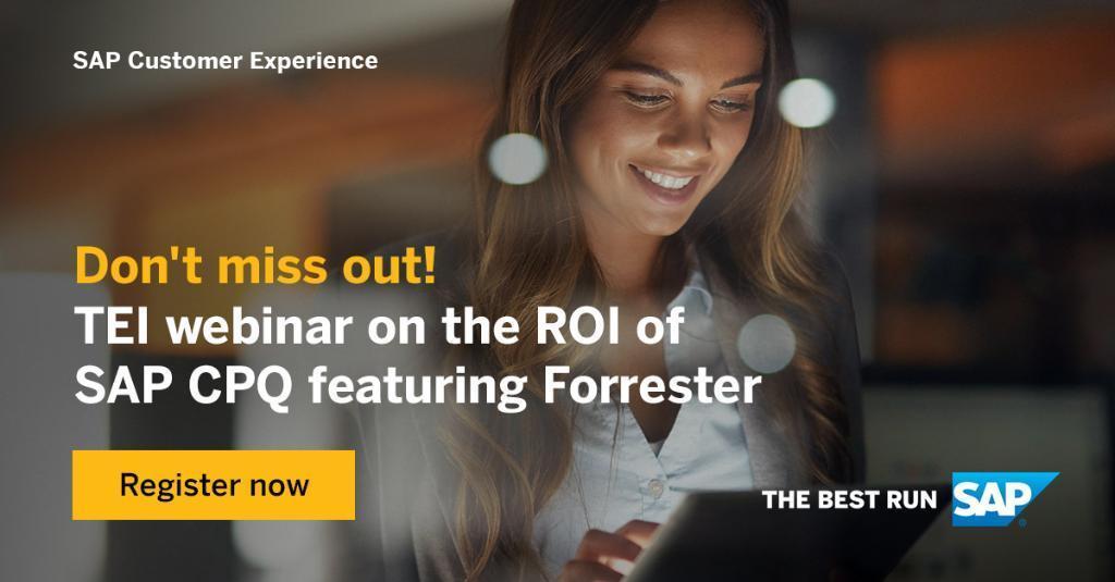 eLogicPatrick's tweet card. Wonder what you should do about CPQ? See this webinar