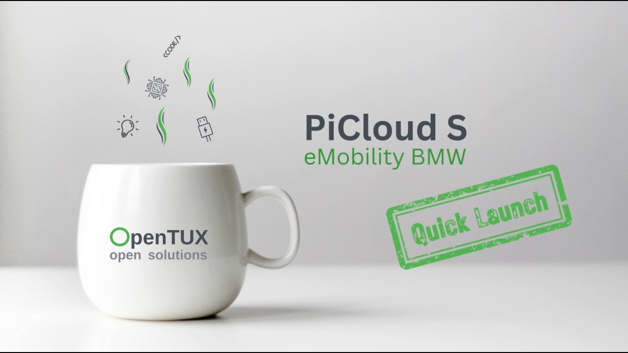 open_tux's tweet card. PiCloud - Smart Charging BMW | Home Assistant | EVCC