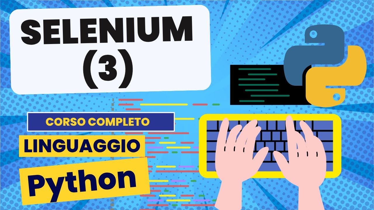 artigianiweb's tweet card. Selenium parte 3 | Python corso completo