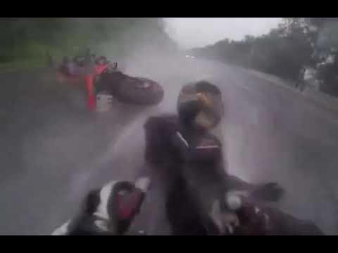 MichaelLBelcher's tweet card. Driving: (Biker saves his girlfriend during an accident.)