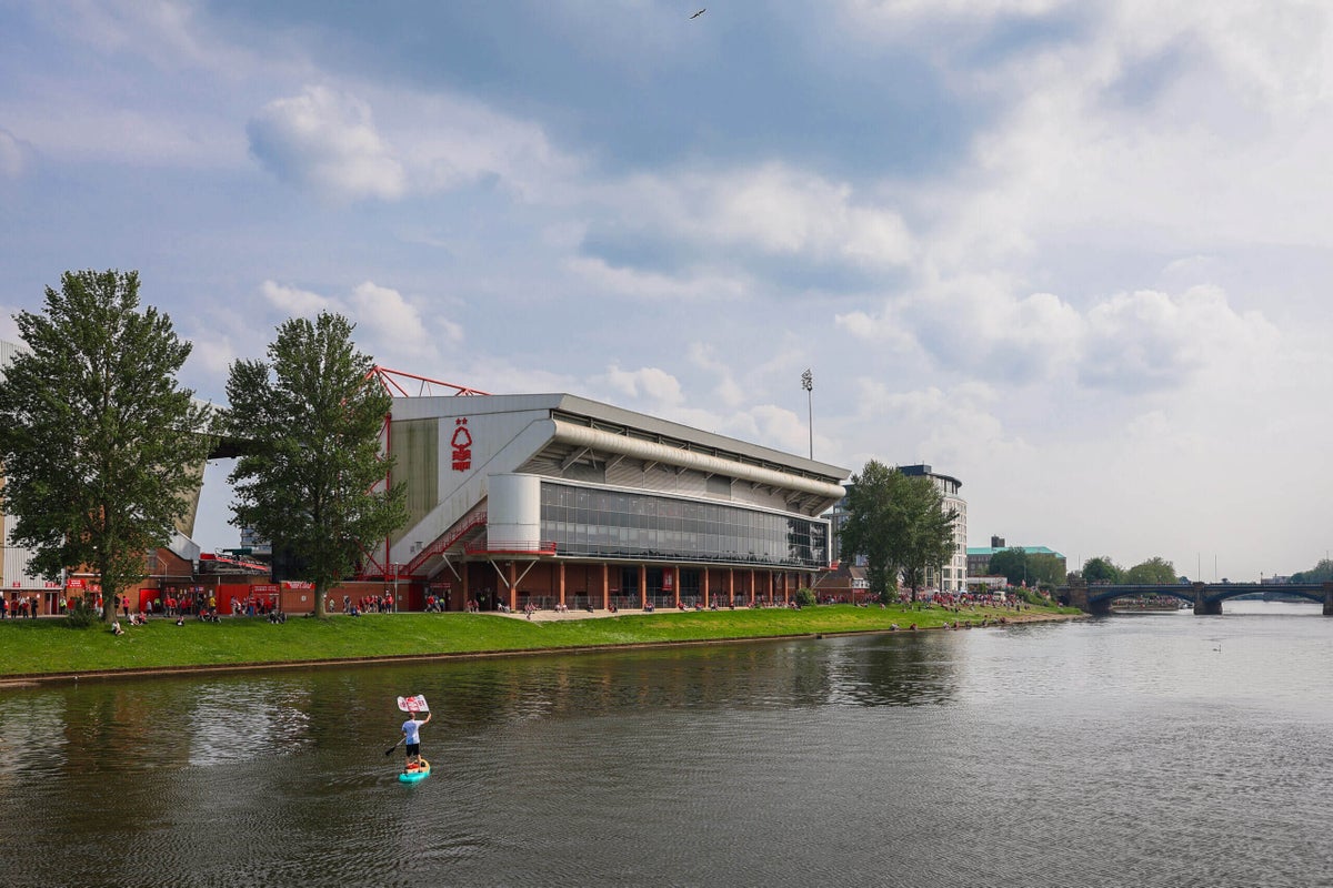 DTathletic's tweet card. Nottingham Forest are close to securing an agreement that will mean the club staying at the City Ground, their home for the last 125 years, and abandoning the idea of moving to a new site on the...