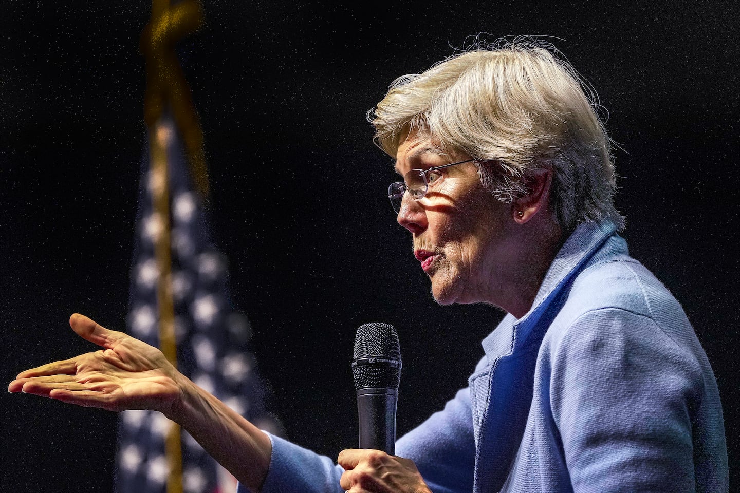 jsedwards's tweet card. Warren will never, ever be accused of hesitating to take up a fight.