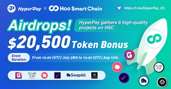 Hpx_Official's tweet card. $20,500 worth of Airdrops For Grab!