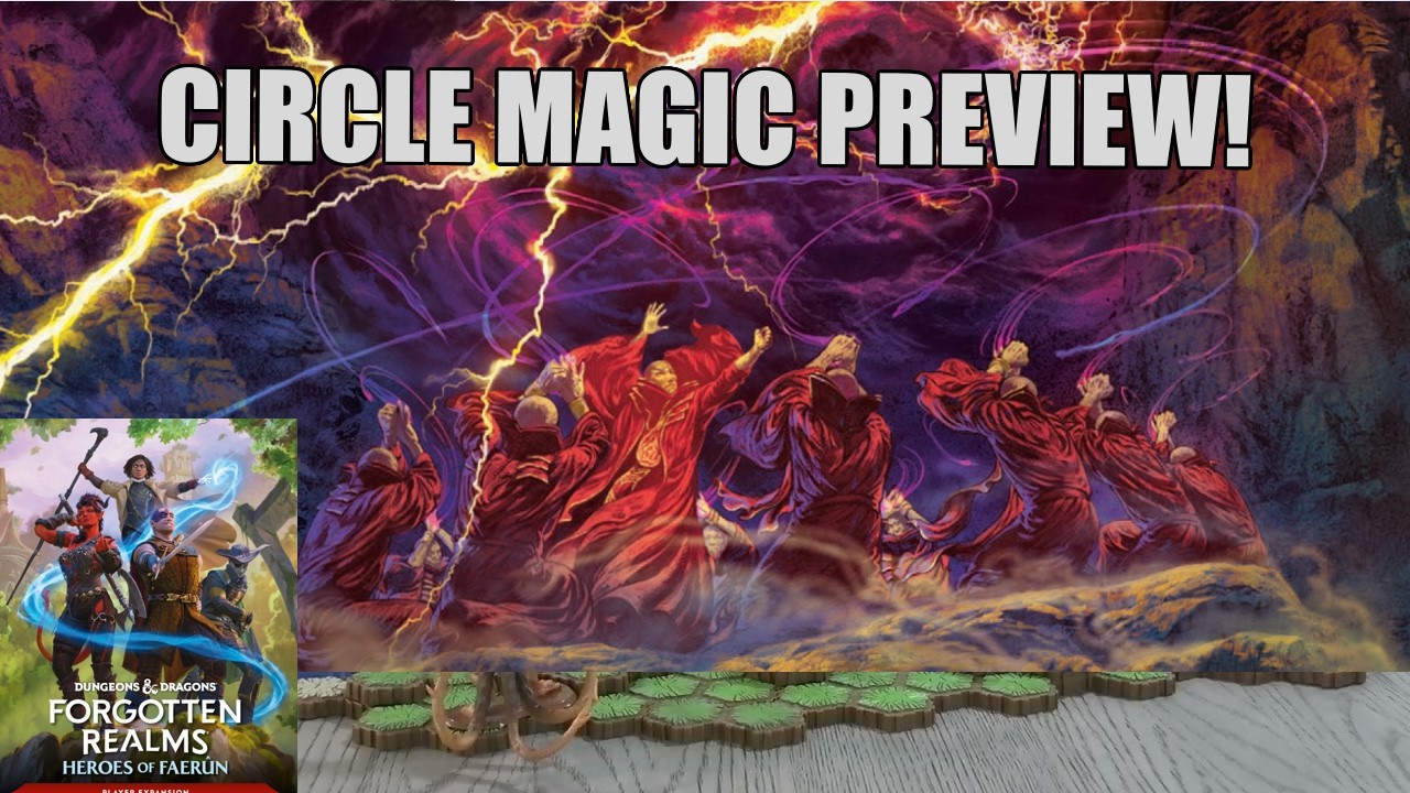 nerdimmersion's tweet card. Circle Magic Preview Article! (D&D 5e Heroes of Faerun) | Nerd...