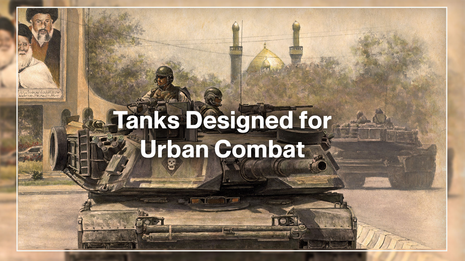 DehranNotes's tweet card. This article by Michael McCabe explores the concept of designing tanks specifically for urban combat. Unlike traditional main battle tanks, urban tanks would prioritize heavy armor, maneuverability...