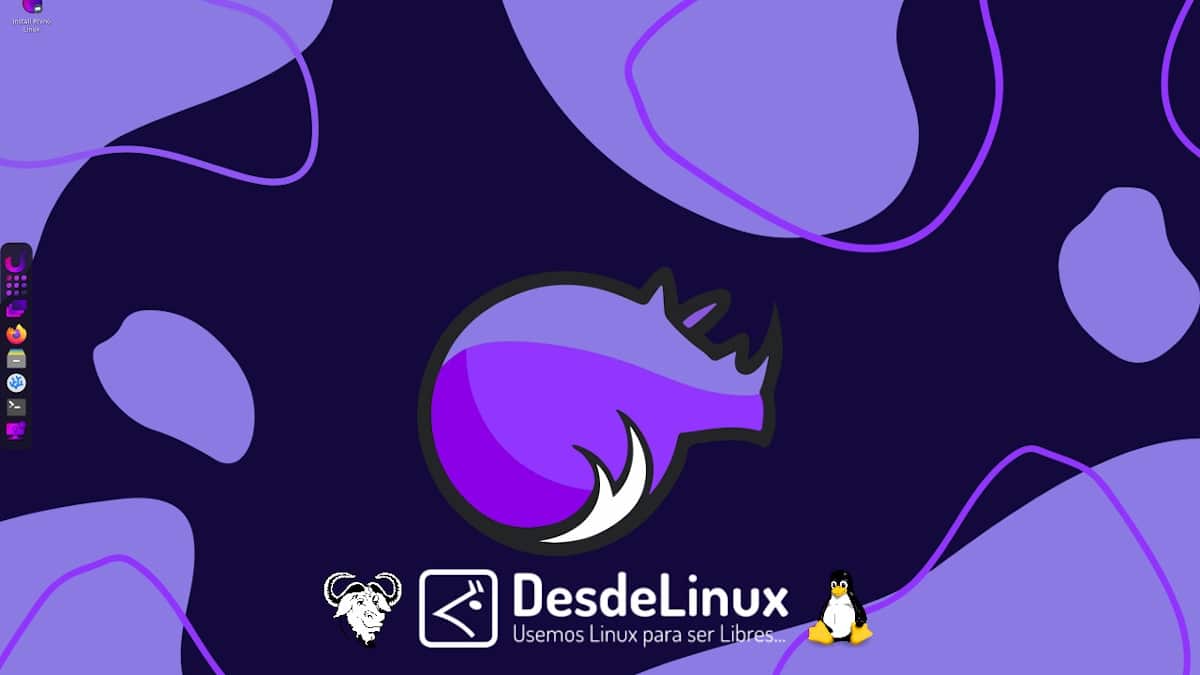 DesdeLinux's tweet card. Luego de una primera versión estable en el mes de agosto de 2023, el equipo de desarrollo nos ofrece una segunda llamada Rhino Linux 2023.4.